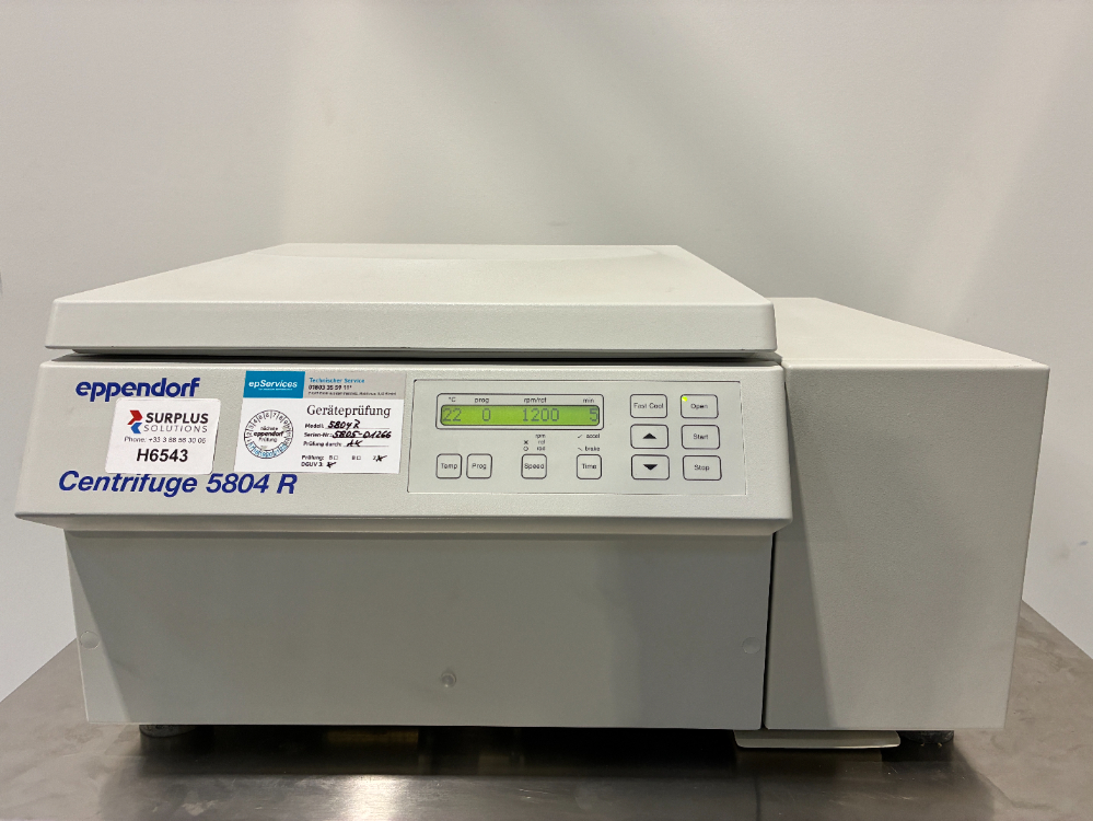 Image of Eppendorf 5804R Centrifuge